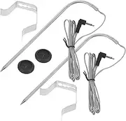 1 Set Meat Thermometer with Handle Accurate Cooking Probe for Food Oil and Liquid Measurement for Grilling and Baking at Home