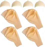 Wehhbtye Bald Caps - Makeup Latex Bald Cap for Kids Teens - Head Wig Cap Costume Accessory for Halloween Theme Party