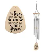 If Love Could Have Saved You Sympathy Gift for Friend Windchimes Décor Outs