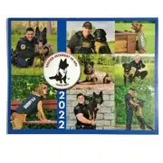 NEW 2022 12 Month Wall Calendar K9 Security Police Dogs Canine 8" x 11"