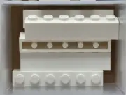 LEGO Parts - White Brick 1 x 6 - No 3009 - QTY 5