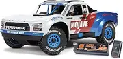 ARRMA RC Truck Mojave GROM 4X4 223S BLX BRUSHLESS Small Scale Desert Truck RTR with DSC, Battery & Charger Included, White, ARA2304ST2