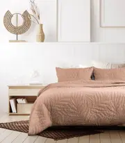 Ardor Boudoir Jocelyn QUILT COVER SET DUSK Queen