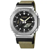 在飛比找蝦皮商城優惠-G-SHOCK CASIO / 卡西歐 八角金屬 帆布手錶 