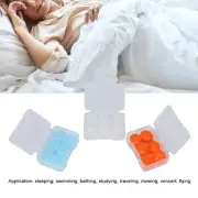 Moldable Ear Plugs DIY Noise Cancelling Sound Blocking Reduction Earplugs MNS