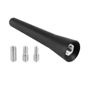 Car Antenna FM Roof Antenna Car 6.5cm Mini Car Radio Antenna Short with Strong FM / AM / Reception Function black