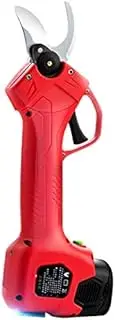 Professional Electric Pruning Shears Electric Branch Cutter Scissors Tree Bushes Shears Trimmer 25mm Branch Cutter Cordless with 16.8V 2pack Li-ion Battery Rechargeable