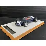 TECNOMODEL 1/18 保時捷 718 F2 1960 英國站方程式賽車 樹脂車模