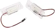 LUMIXE LIGHT License Plate Lights, for, A8 D3 2002-2010 Number Plate Light Car Parts Lamp E40943022 License Plate Lights