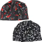 [SHERCHPRY] Chef Hat Trucker Hat Cap Skull Hat Beer Can Hat Bonnet Bucket Hat Women Cook Hat Mushroom Hat Chef Bakers Beanie Men Cook Uniform Hat Hats Breathable Protective Hat Cotton