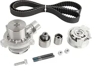 Timing Belt and Water Pump Set Timing Belt & Water Pump Kit Replacement for A1 A3 A4 A5 A6 Q3 Q5 TT Golf Polo Transporter Passat Toledo Superb Car Accessories Part # KP15678XS 5678XS T43245 788313321