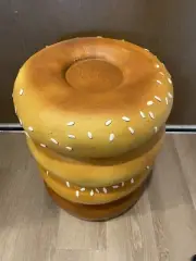 Bagel Stool TikTok Side Table Brand New In Hand Ships Fast!! Home Goods