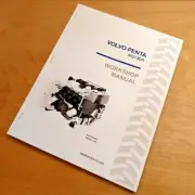 Volvo Penta AQ140A Engine Unit Service Repair Book Manual