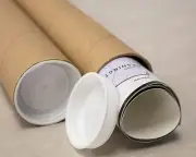 Mailing Tubes with Caps, 2 inch x 24 inch (2 Pack) | MagicWater Supply