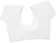 TOVINANNA 1pc Underarm Sweat Pads Sweat Wicking Bra Liners Underarm Pads Liners for Underarms Undershirt Sweat Proof Women Armpit Sweat Pads Sweat Absorbing Bra Quick Dry Towel White Cotton