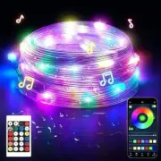 Smart Fairy String Lights,32.8FT 100 LEDs RGB Dream Color Rope Lights with