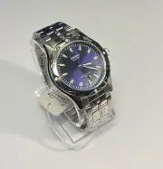 Casio Analog Watch Stainless Steel Silver Quartz Water Res MTP-1243D-1AVDF New