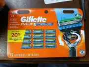 Gillette Razor Blades Fusion5 ProGlide Men 12 Cartridges FAST SHIPPING