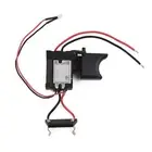 With Small Light Trigger Switch Metal Black Replacement 1pc 16A 7.2V-24V