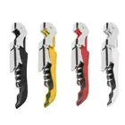 4 Pack Corkscrew Heavy Duty Wine Opener Set with Foil Cutter and Bottle8935