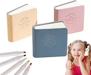 Watercolor Sketchbook Sketchbook Art Sketchbook Square Texture 3 Hardcover Sketchbook for Men Women Sketchbook 2x5 Inch