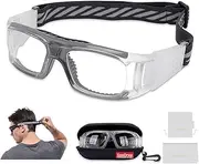 Sports Goggles Glasses Protective Safety Basketball Football Sport Glasses Men Shock Collision Adjustable Glasses