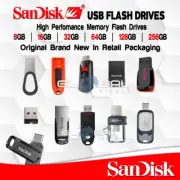 SanDisk Flash Drive 8GB/16GB/32GB/64GB/128GB/256GB Thumb USB 2.0 or 3.0 lot Fast