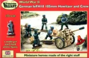 VALIANT MINIATURES VM007 WWII German IeFH18 105 mm Howitzer and Crew 1/72