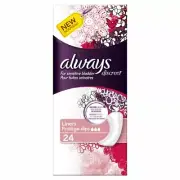 Always Discreet for Sensitive Bladder Liner 4 x 24 Pack