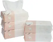 Careboree Extra Thick Dry Wipe, 100% Cotton, Lint-Free Cotton Tissues for Sensitive Skin