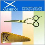 6.5" Professional Salon Barber Hair Styling Scissors & Shears Titanium Gold