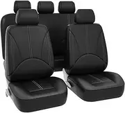 Car Seat Covers PU Leather Full Set Breathable Comfortable Protector Universal Waterproof Car Seat Cover Interior Accessories
