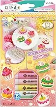 Yamato Glass Deco Ornament Set, Sweets 2 GDS6-W2