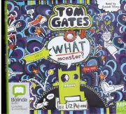 Tom Gates What Monster? audiobook mp3 ready CD unabridged NEW