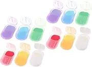Portable Travel Soap Sheets 12 Pack Hand Soap Paper Strips Mini Soaps for Camping Hiking and Outdoor Use