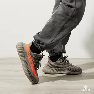 Adidas Yeezy Boost 350 V2 男女 灰橘 2021年版 復刻 滿天星 椰子 休閒鞋 GW1229