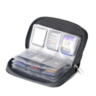 背包客GQ-22格卡位CF SD數碼單反相機內存卡收納包存儲卡收納盒袋
