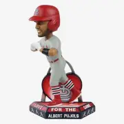 Albert Pujols St. Louis Cardinals Heart Sign Bobblehead MLB Baseball