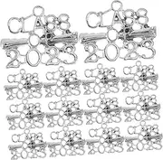 [OATIPHO] 20pcs 2023 2023 Graduation Pendant charms for jewelry making class of 2023 charms for graduation DIY keychain charms class of 2023 pendant 2023 Charms for Ornaments 2023 year charm