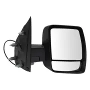 Mirror For 12-16 Nissan NV2500 Right Side Power Non-Heated Manual-Foldaway Black