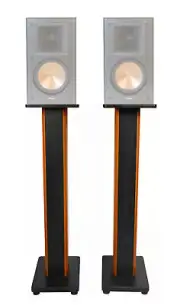 (2) 36" Bookshelf Speaker Stands For Klipsch RB-51 II Bookshelf Speakers