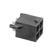 172065-1004 Connector Header Through Hole 4 position 0.224" (5.70mm) :RoHS