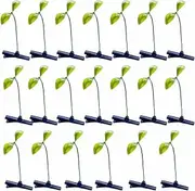 20 Pcs Bean Sprout Hair Clips Little Grasst Hairpins Funny Barrette Headwear Hair Accessories for Women Kids Girls Lady Home School Party Headwear