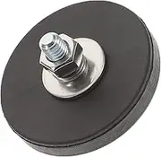 Small Round Base Coated Black Magnetic Bulb Base for Lighting Car Mounting