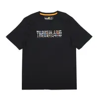 在飛比找森森購物網優惠-任-Timberland 男款黑色迷彩印花短袖T恤A6QMH
