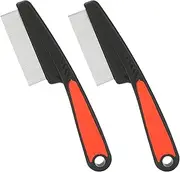 Lice Comb, Fine Tooth Hair Dandruff Combs,Scalp Comb for Effective Head Lice Treatment for Kids Adults Pets
