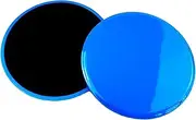 Generic 2 Pieces Core Sliders Fitness Discs Exercise Equipment Fitness Apparatus for Training Abdominal, Blue