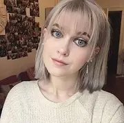 STfantasy Silver Grey Bob Wig for Women Short Straight Natural Wigs with Bangs Girls Daily Cosplay Costume Halloween Party (Silver Grey)