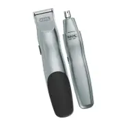 Wahl Groomsman Battery Operated Mens Beard Trimmer for Hair, Nose Hair, and Must