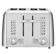 Cuisinart Custom Select 4 Slice Toaster 7 Shade Setting RBT-1350PC 1800W Classic